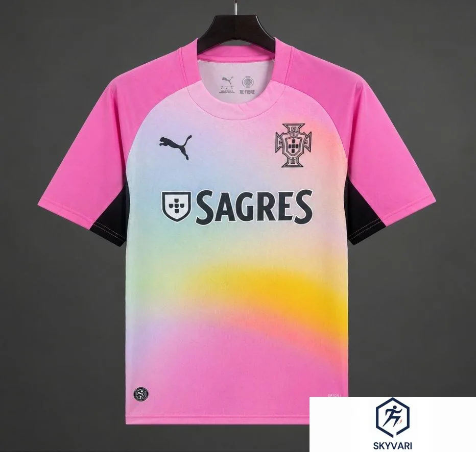 2026 Portugal World Cup Pre-Match Sunset Gradient Training Jersey