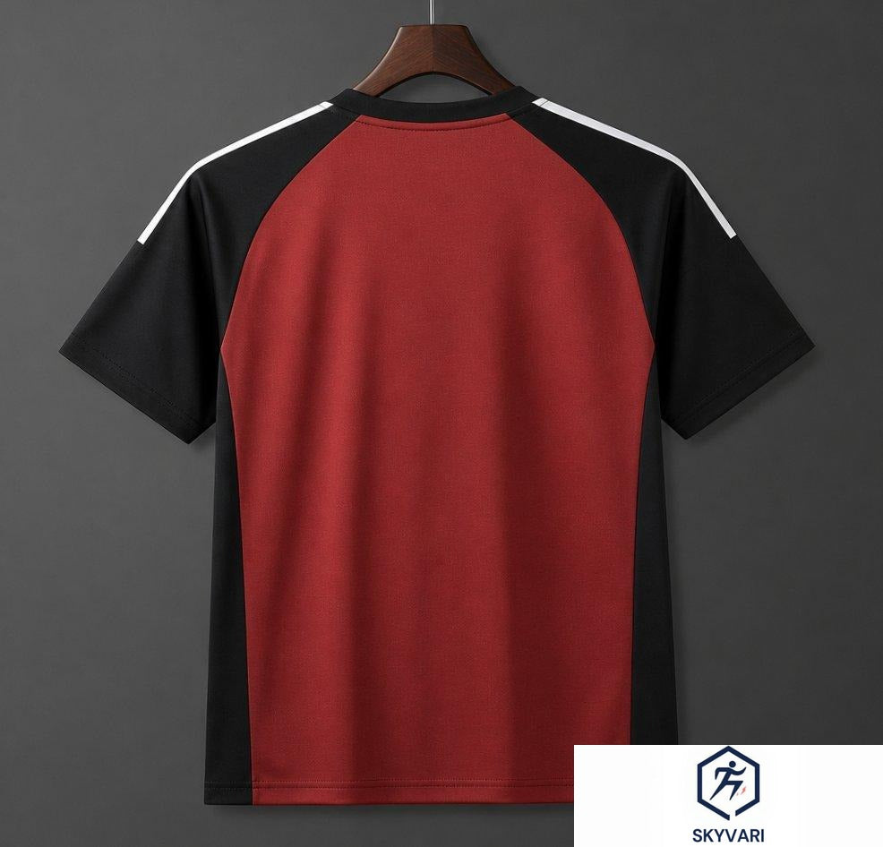 2026 Spain Wine/Black Goalkeeper Jersey — view 2