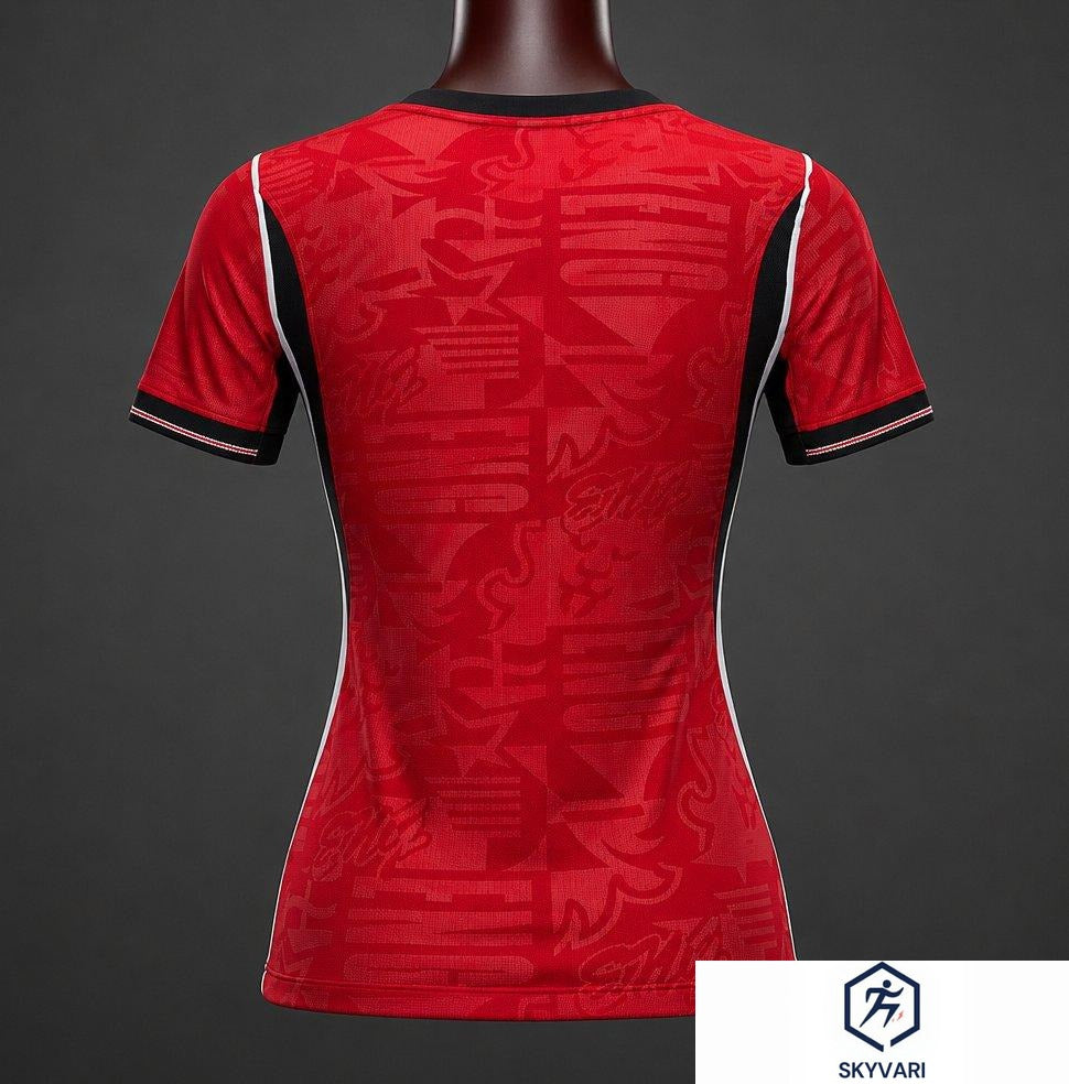 2026 Women England Away Red Jersey — view 2