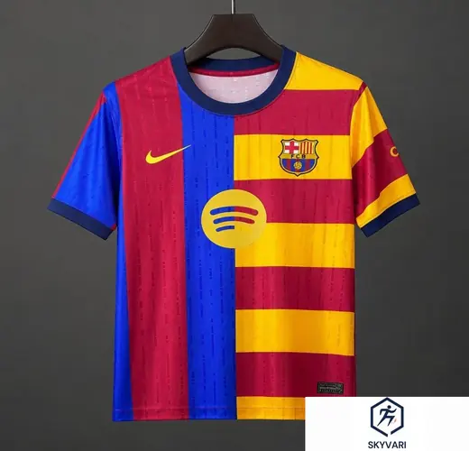 26/27 Barcelona Special Edition Pre-Match Senyera Mashup Jersey