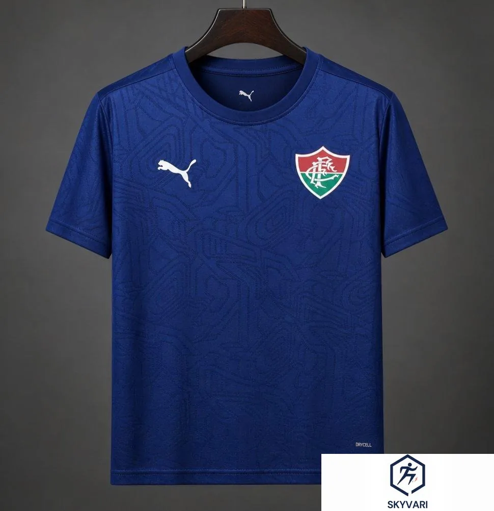 26/27 Fluminense Pre-Match Deep Blue Jersey