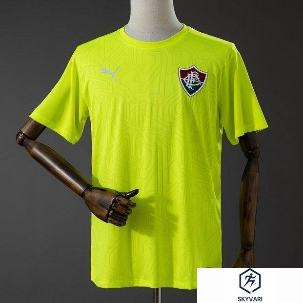 26/27 Fluminense Training Jersey 4 Kit - Neon Yellow