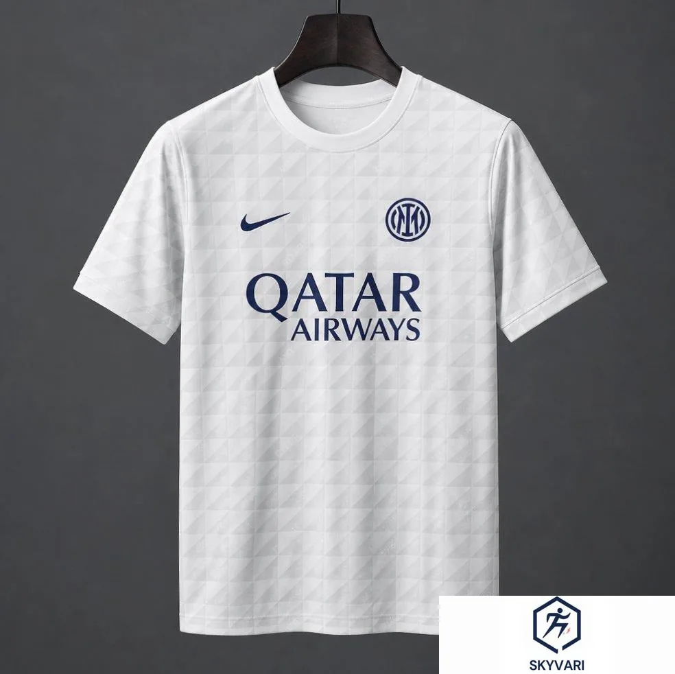 26/27 Inter Milan Gray White Pre-Match Jersey