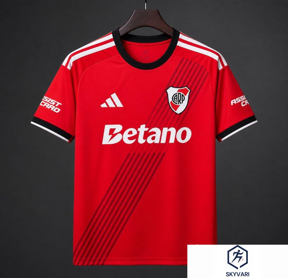 26/27 River Plate Third Red Jersey