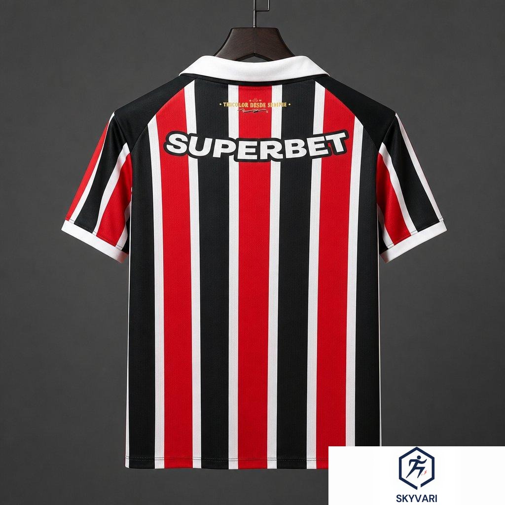 26/27 Sao Paulo Away Jersey With Full Sponsors — view 2
