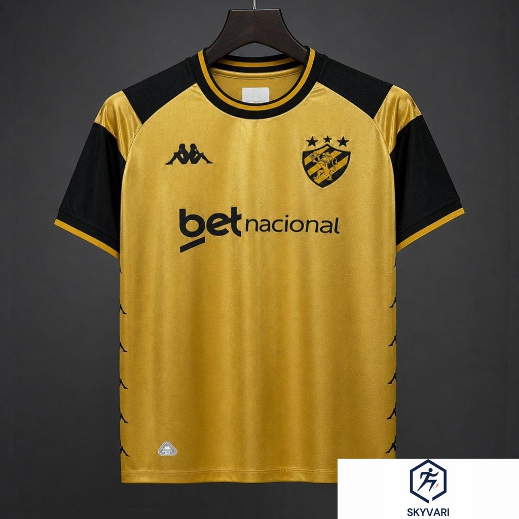 26/27 Sport Recife Away Metallic Gold Jersey