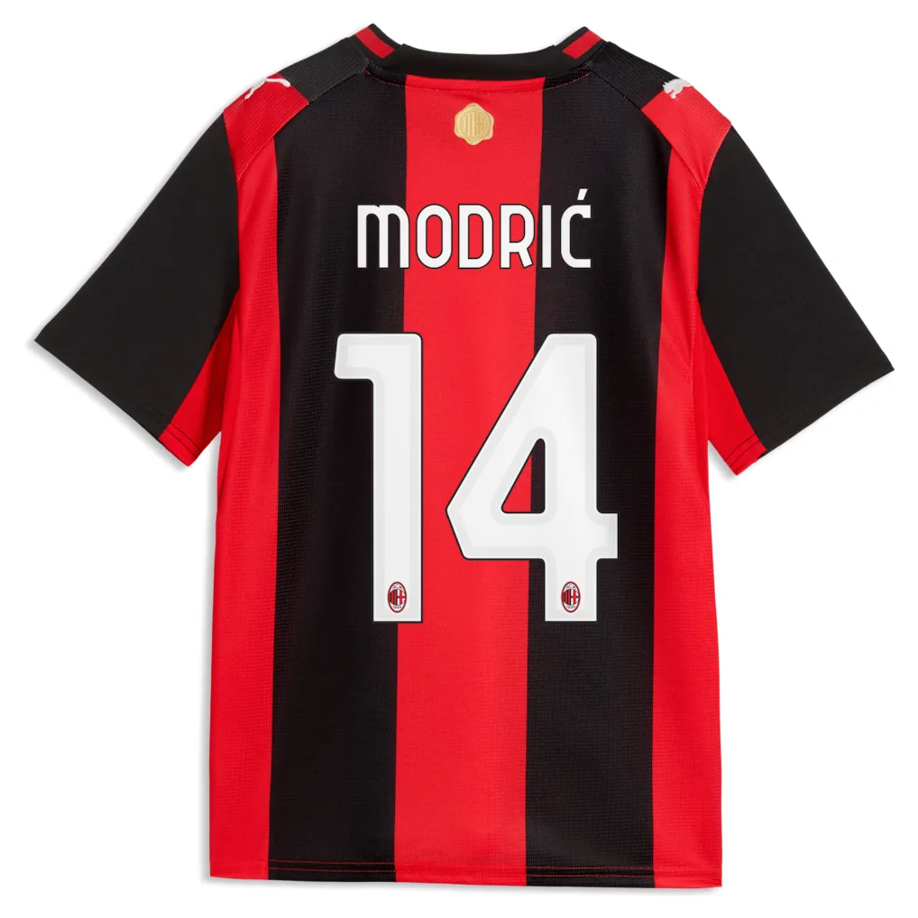 AC Milan PUMA Home Shirt 2026-27 - Kids with Modrić 14 printing — view 3