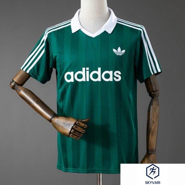AD Archive Collar Engineered Jersey - Green