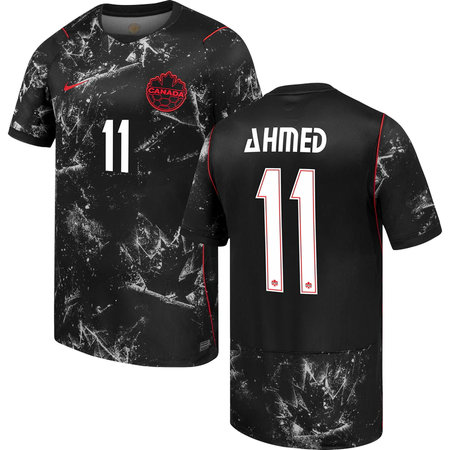 AHMED #11 Canada Away Soccer jersey World Cup 2026 — view 1