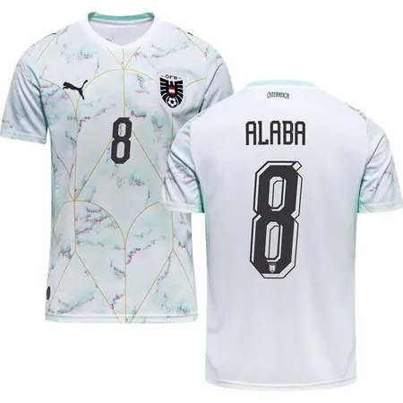 ALABA #8 Austria Away Soccer jersey World Cup 2026