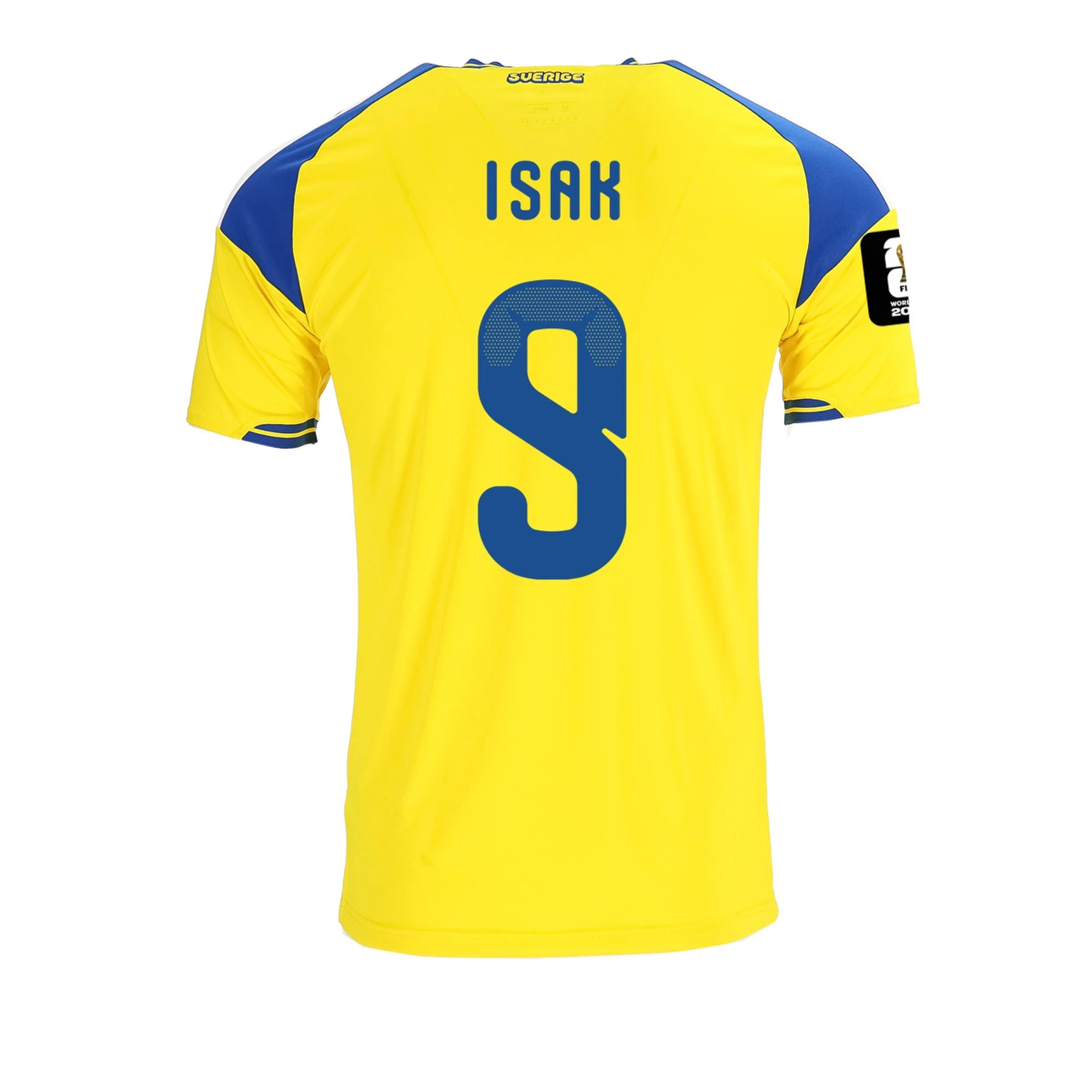 Alexander Isak Sweden 2026/27 Adidas Authentic Home Jersey
