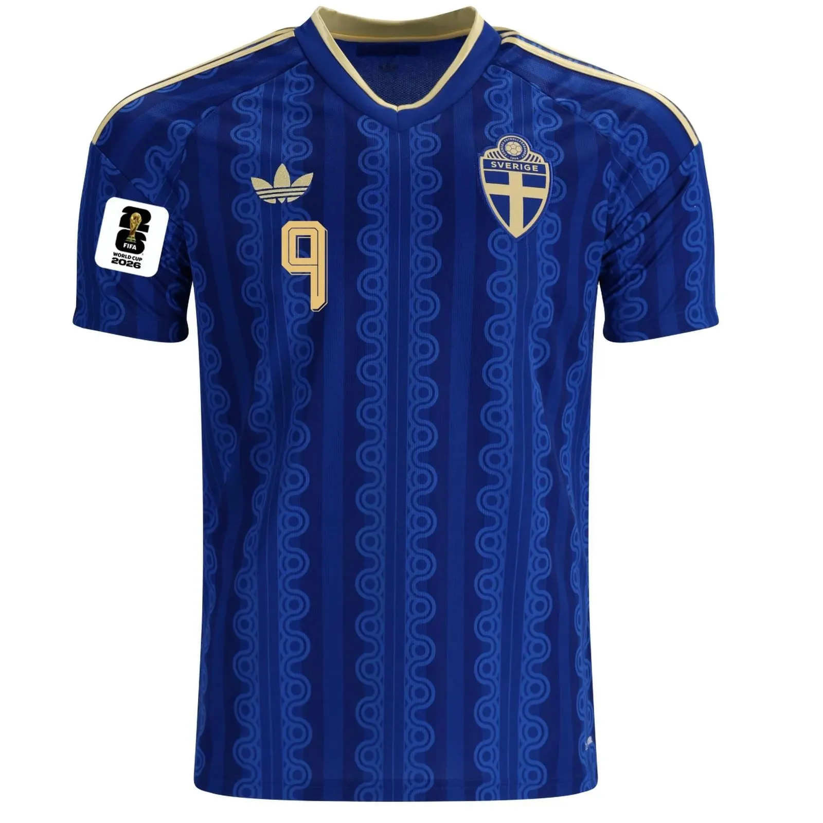Alexander Isak Sweden 2026/27 Adidas Away Jersey — view 2