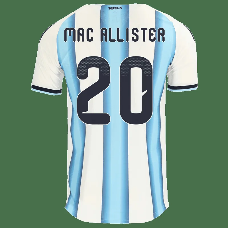 Alexis Mac Allister Argentina 26/27 Authentic Home Jersey