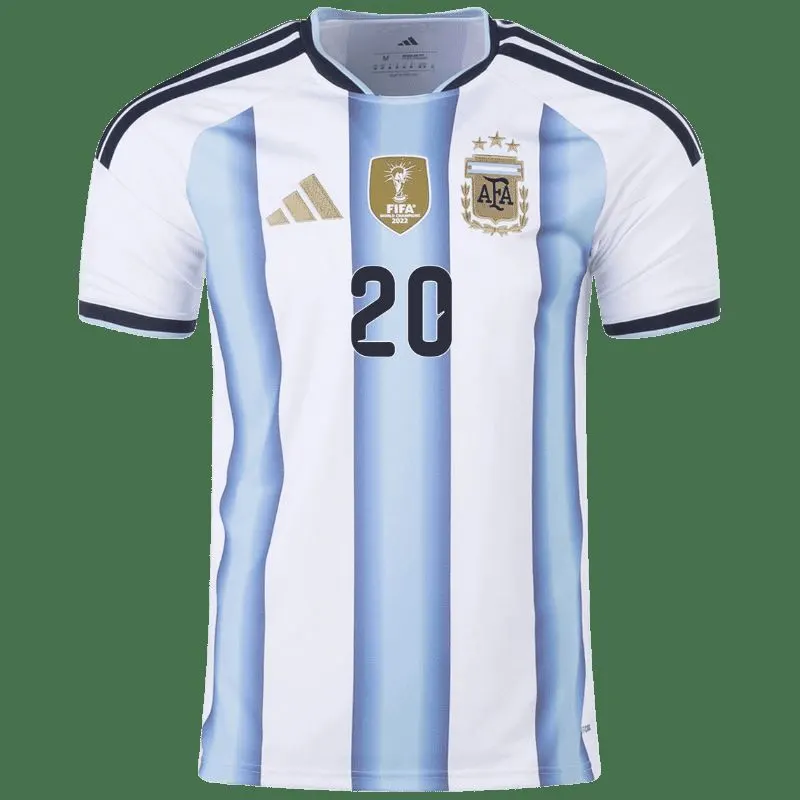 Alexis Mac Allister Argentina 26/27 Home Jersey — view 2