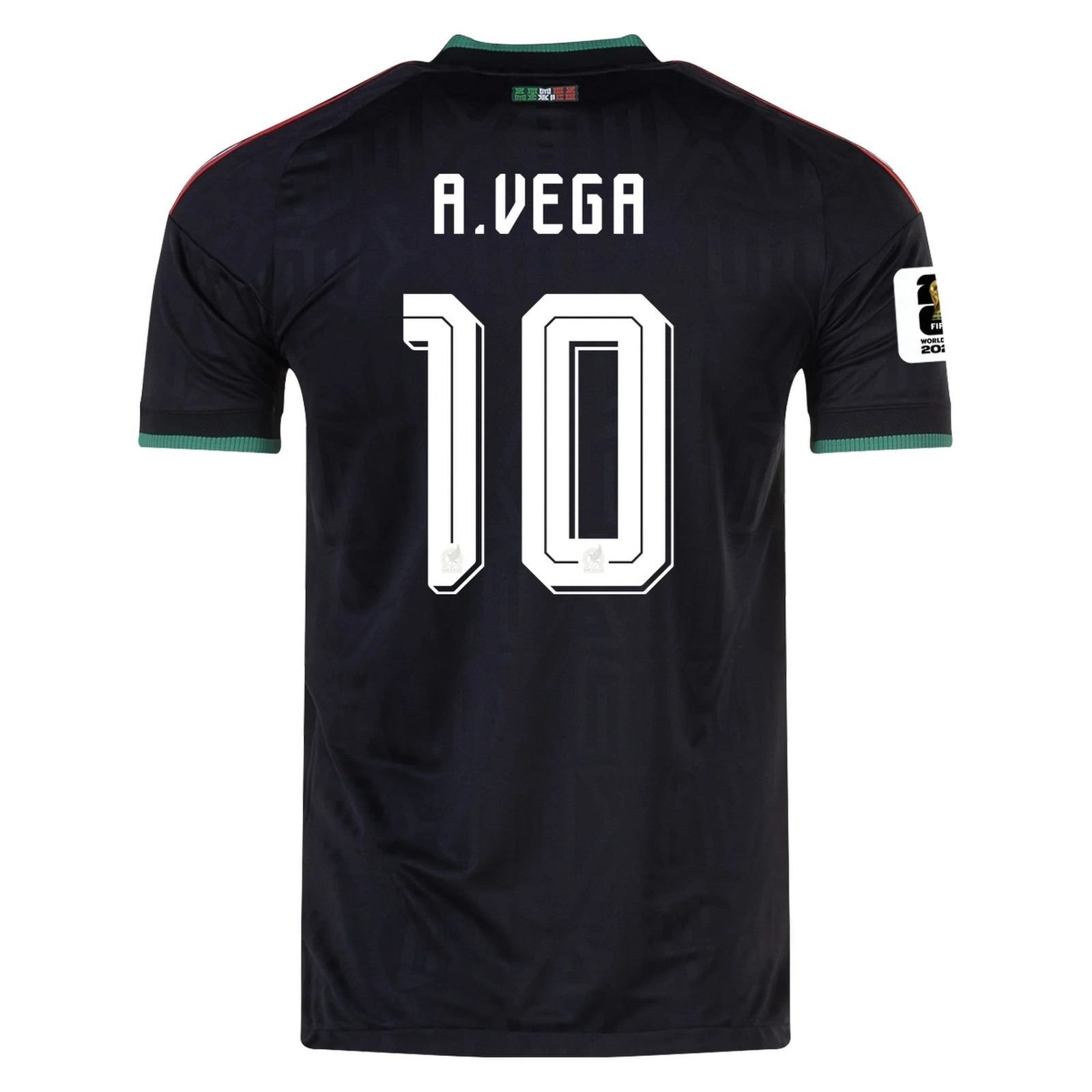 Alexis Vega Mexico 2026 Adidas Authentic Third Jersey