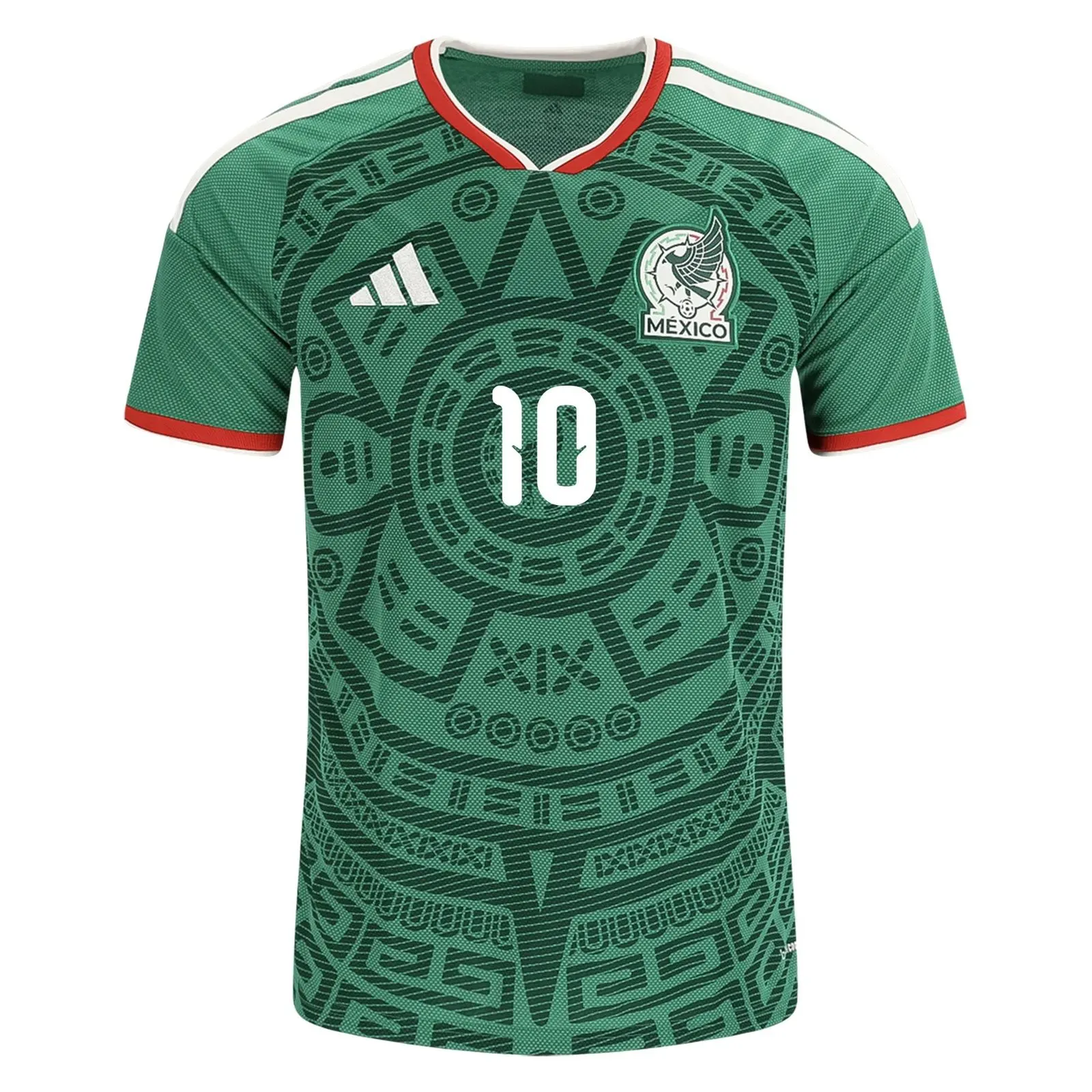 Alexis Vega Mexico 26/27 Home Jersey — view 2