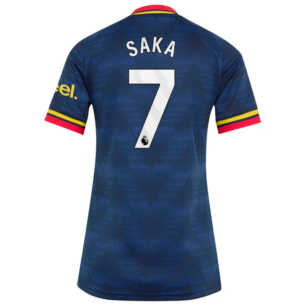 Arsenal Away Shirt 2026-27 - Womens with Saka 7 printing Soccer Football Jersey — view 3