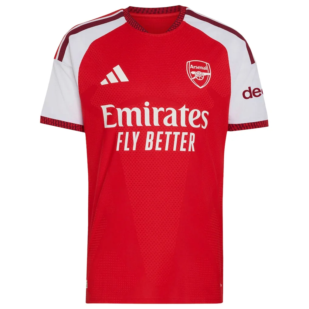 Arsenal adidas Home Authentic Shirt 2026-27 with Gyökeres 14 printing — view 2