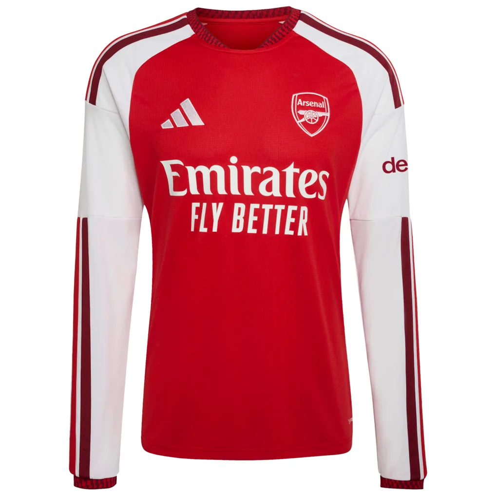 Arsenal adidas Home Shirt 2026-27 - Long Sleeve with Eze 10 printing — view 2