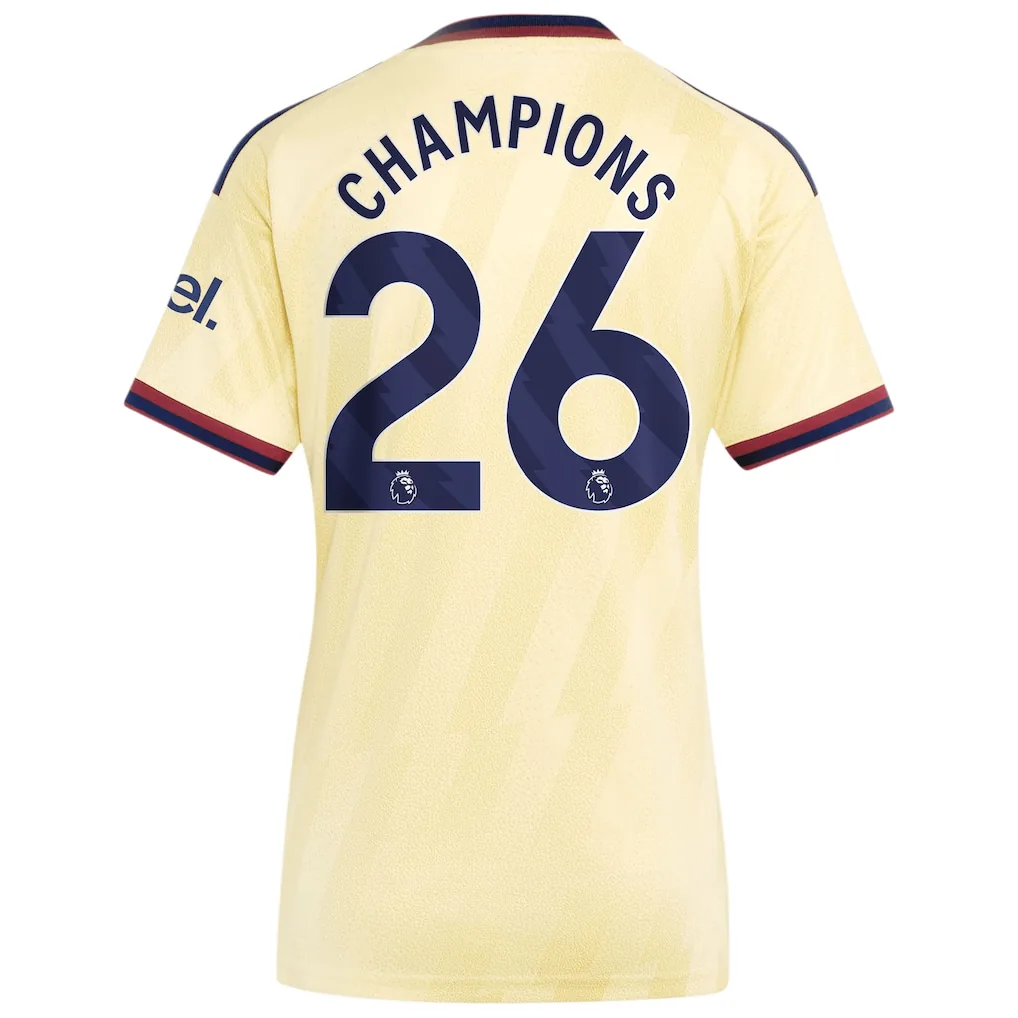 Arsenal adidas Third Shirt 2026-27 - Womens with Champions 26 printing — view 3