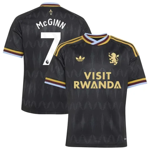 Aston Villa adidas Away Shirt 2026-27 - Kids with Mcginn 7 printing