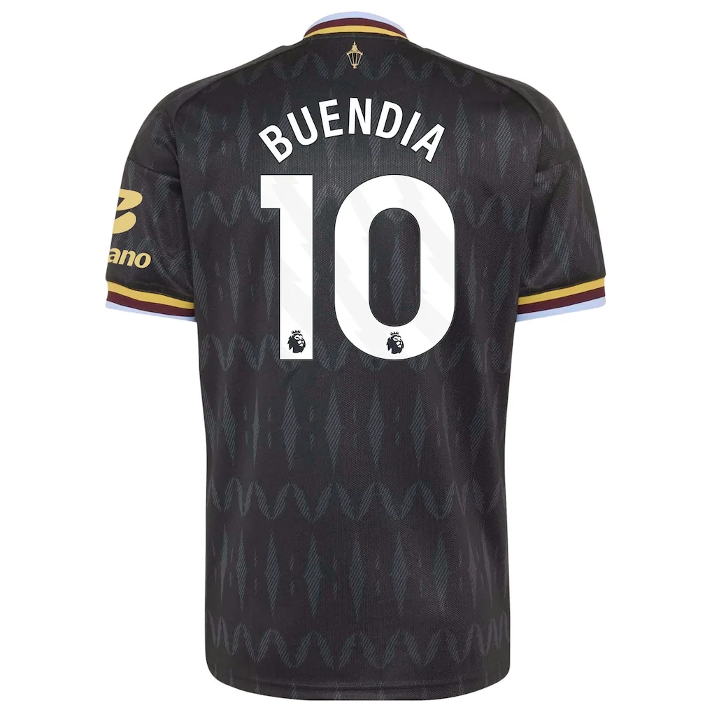 Aston Villa Away Shirt 2026-27 with Buendia 10 printing Soccer Football Jersey — view 3