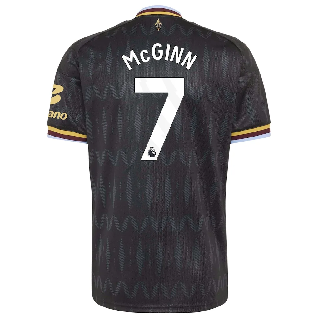 Aston Villa Away Shirt 2026-27 with Mcginn 7 printing Soccer Football Jersey — view 3