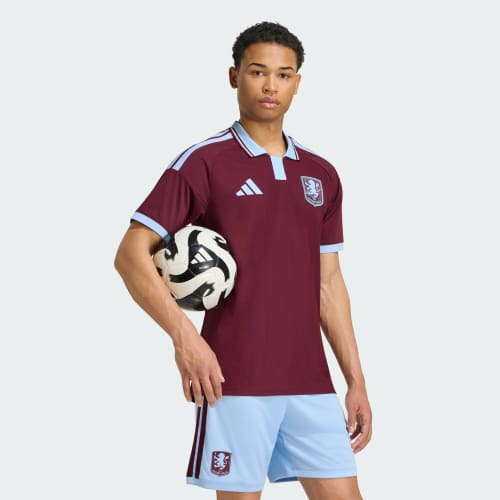 Aston Villa adidas Home Authentic Jersey 2026-27 with Konsa 4 printing — view 1