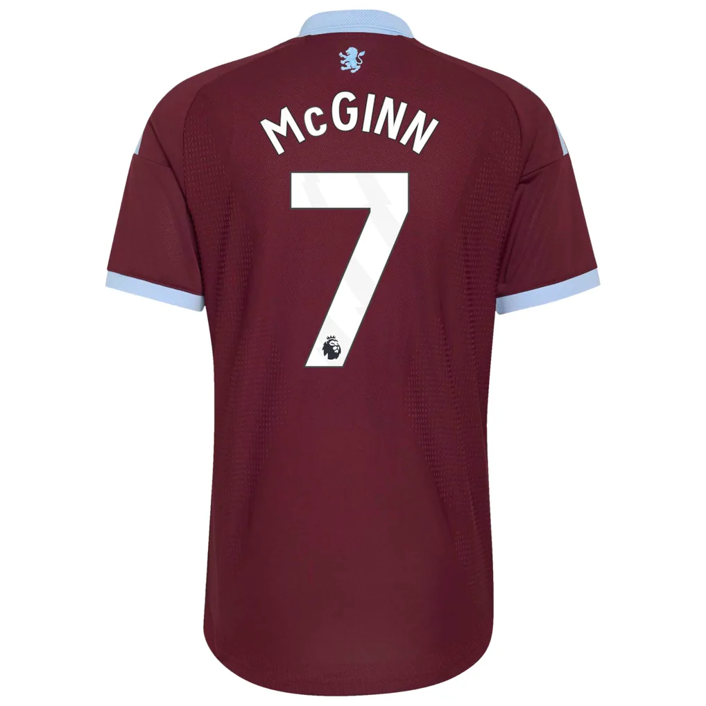 Aston Villa adidas Home Authentic Shirt 2026-27 with McGinn 7 printing — view 3