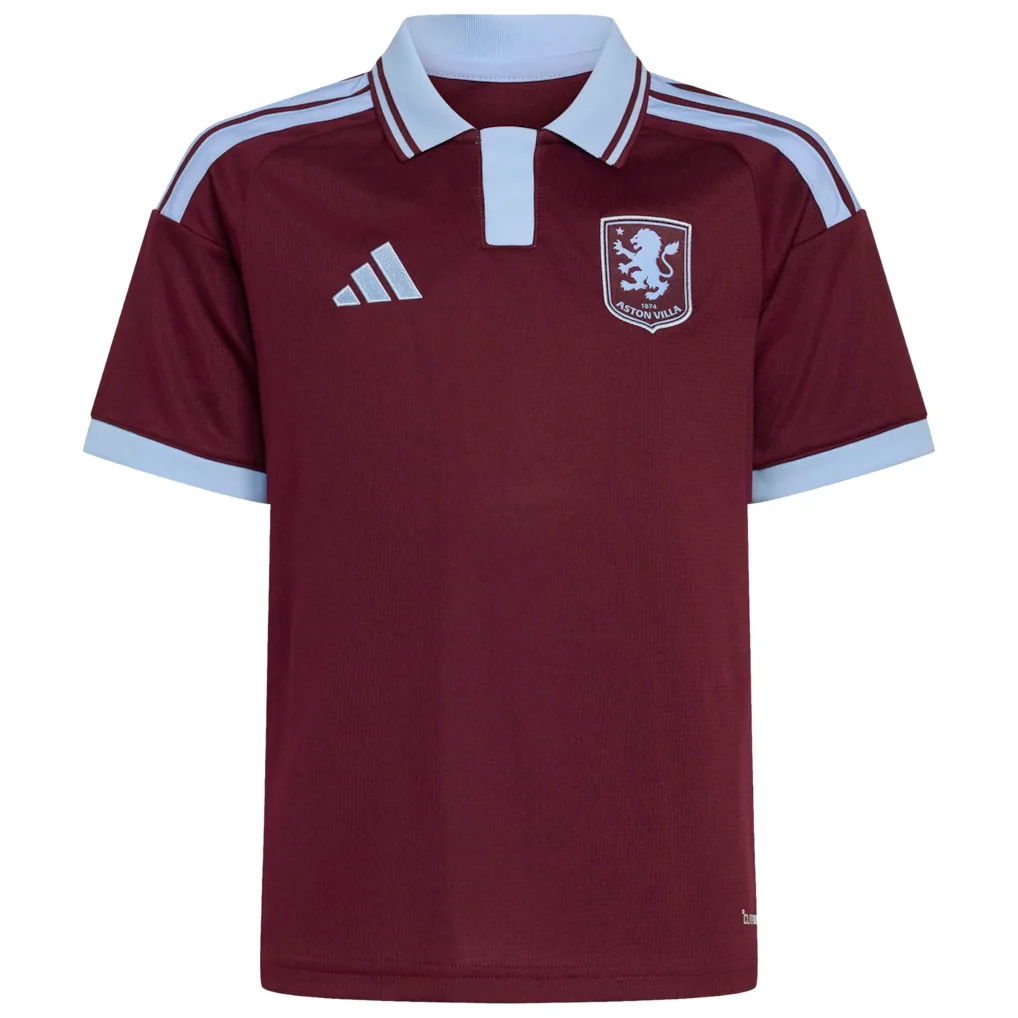 Aston Villa adidas Home Shirt 2026-27 - Kids with Buendia 10 printing — view 2