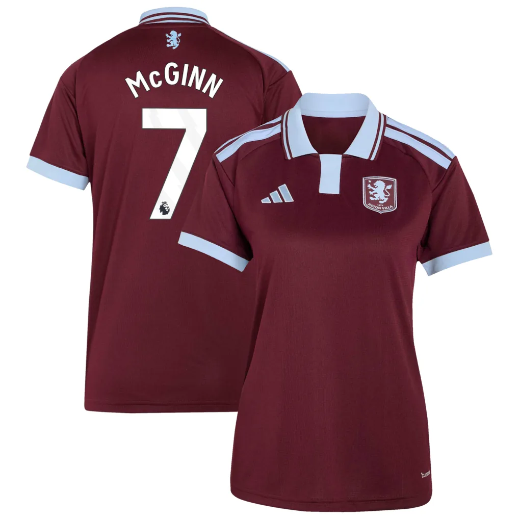 Aston Villa adidas Home Shirt 2026-27 - Womens with McGinn 7 printing