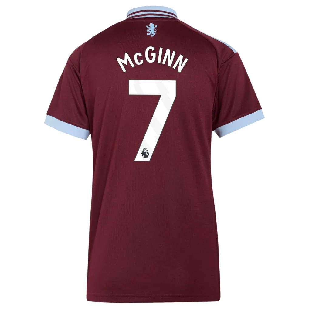 Aston Villa adidas Home Shirt 2026-27 - Womens with McGinn 7 printing — view 3