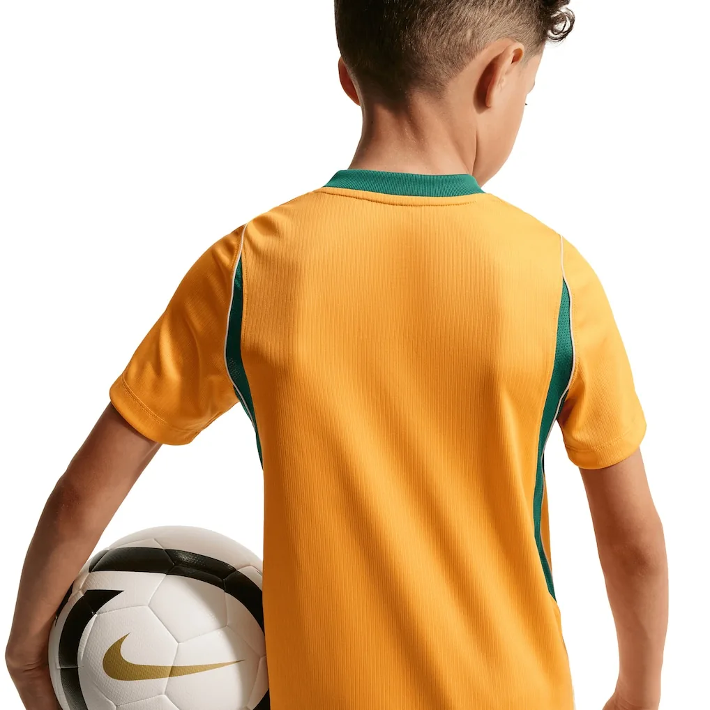 Australia National Team Home Stadium Shirt 2026 - Kids soccer set, Includes jersey and shorts — view 2