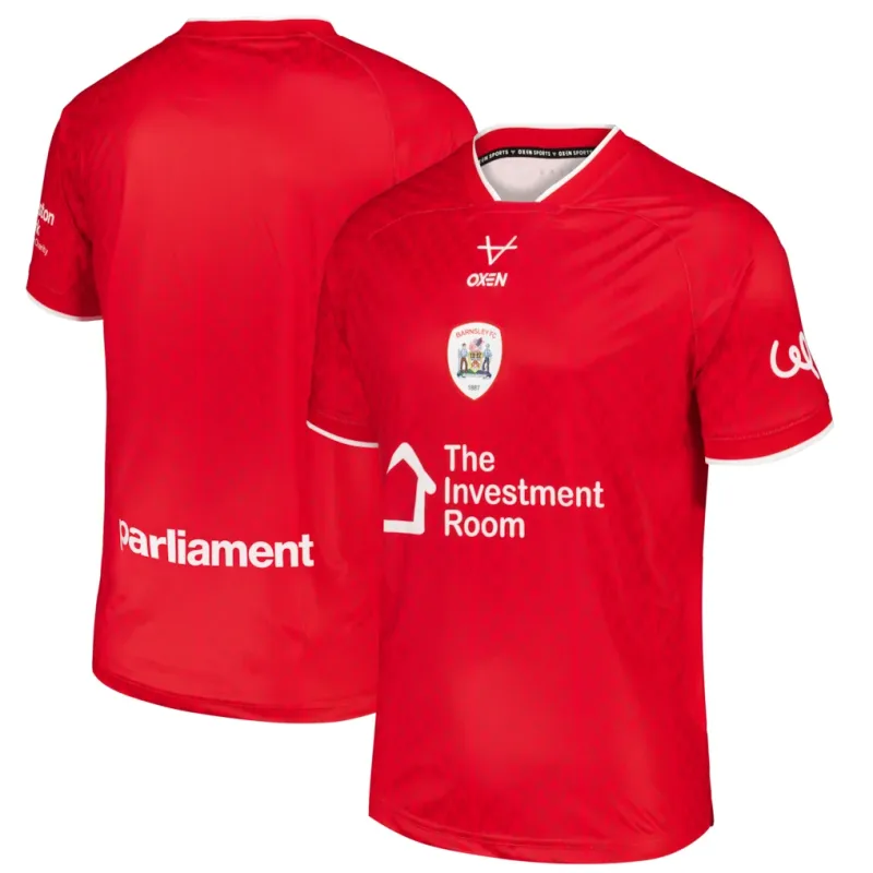 Barnsley FC Oxen Home Shirt 2026-27 Soccer Football Jersey