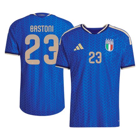BASTONI #23 Italy Home Soccer jersey World Cup 2026