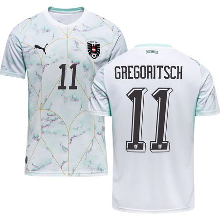 BAUMGARTNER #19 Austria Away Soccer jersey World Cup 2026 — view 2