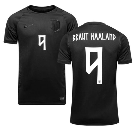 BRAUT HAALAND #9 Norway Away Soccer jersey World Cup 2026 — view 1