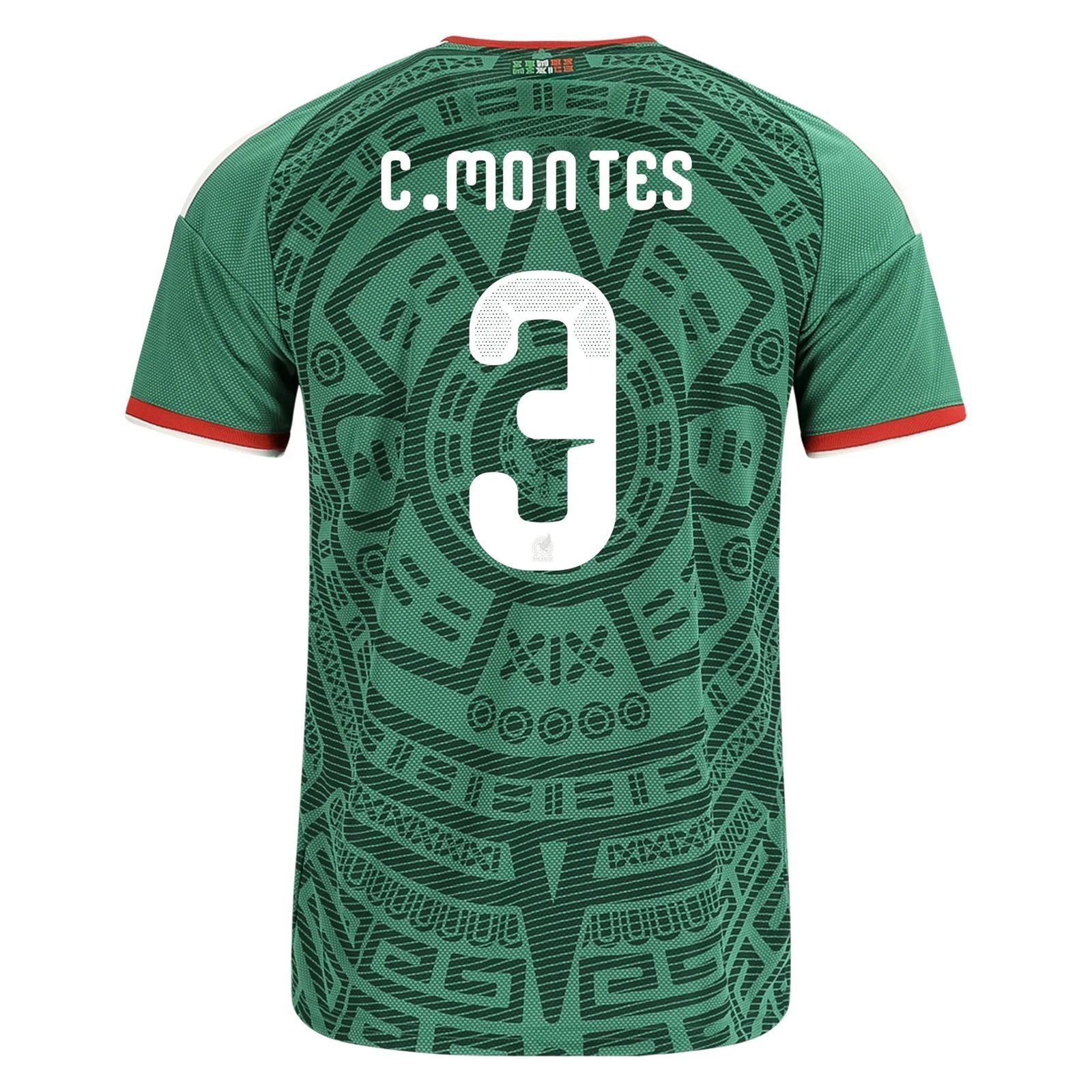 César Montes Mexico 26/27 Home Jersey