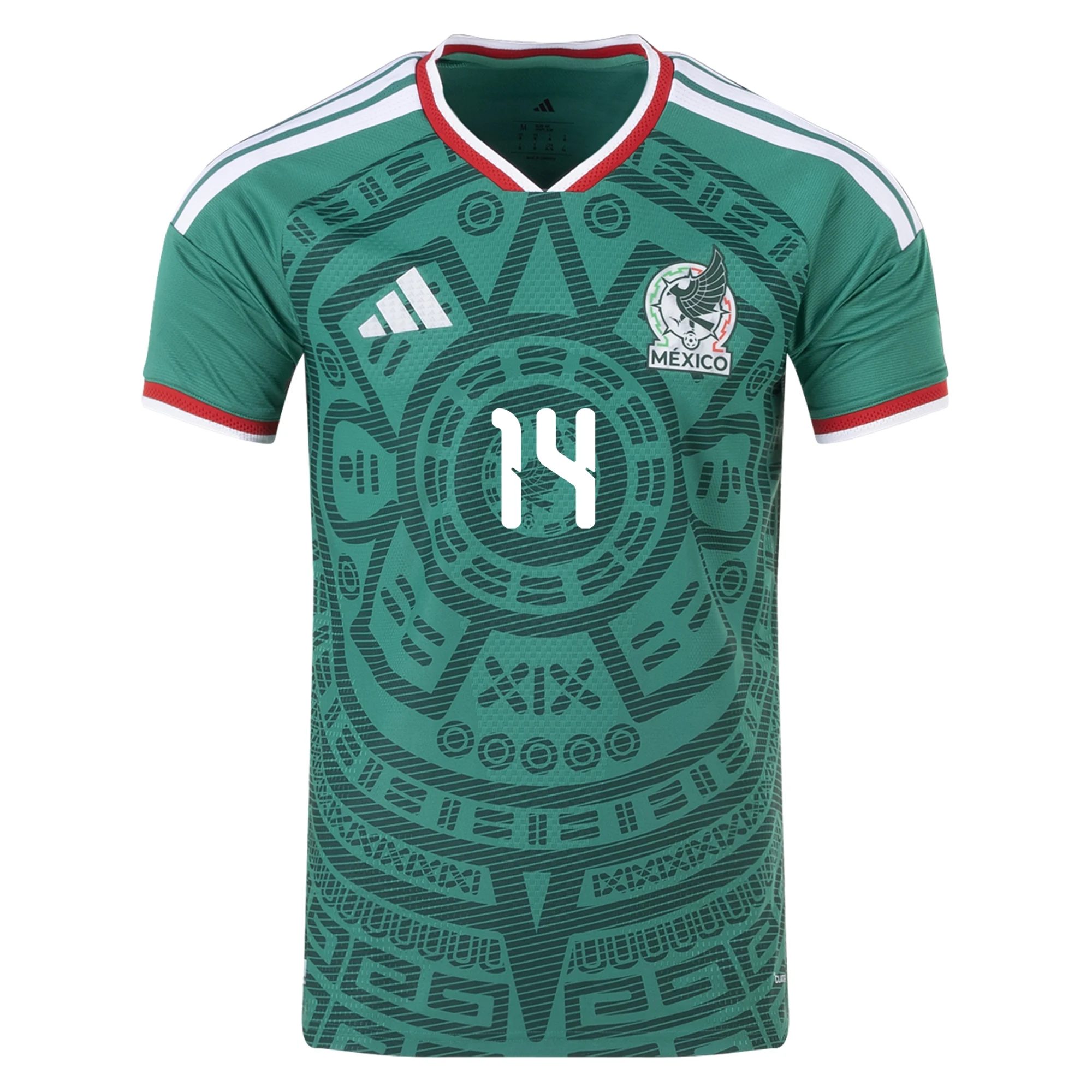 Chicharito Mexico 26/27 Authentic Home Jersey — view 2