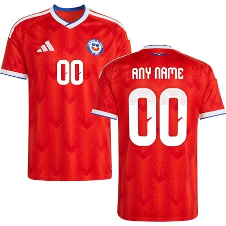 Chile Home Custom Soccer jersey World Cup 2026