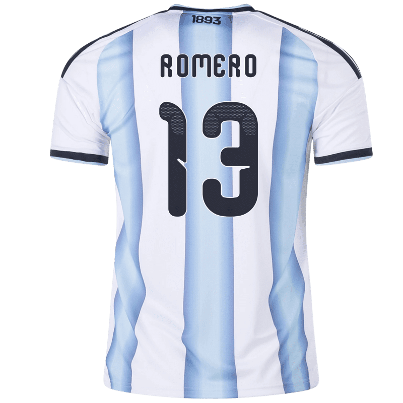Christian Romero Argentina 26/27 Home Jersey — view 1