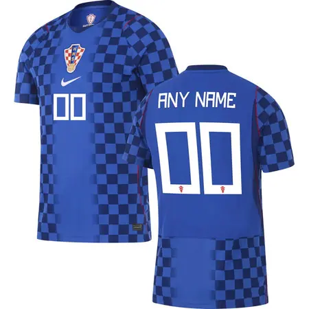 Croatia Away Custom Soccer jersey World Cup 2026