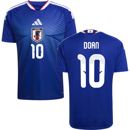 DOAN #10 Japan Home Soccer jersey World Cup 2026 — view 1