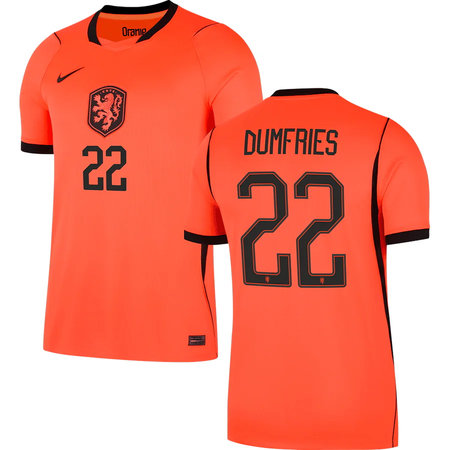 DUMFRIES #22 Netherlands Home Soccer jersey World Cup 2026 — view 1