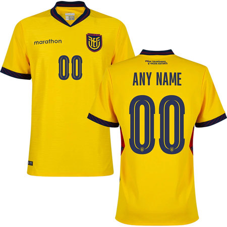 Ecuador Home Custom Soccer jersey World Cup 2026 — view 1