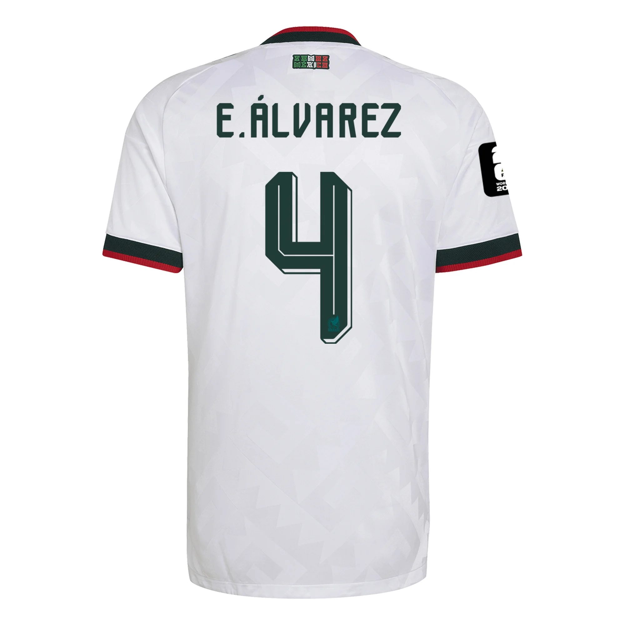 Edson Alvarez Mexico 2026/27 Adidas Authentic Away Jersey — view 1