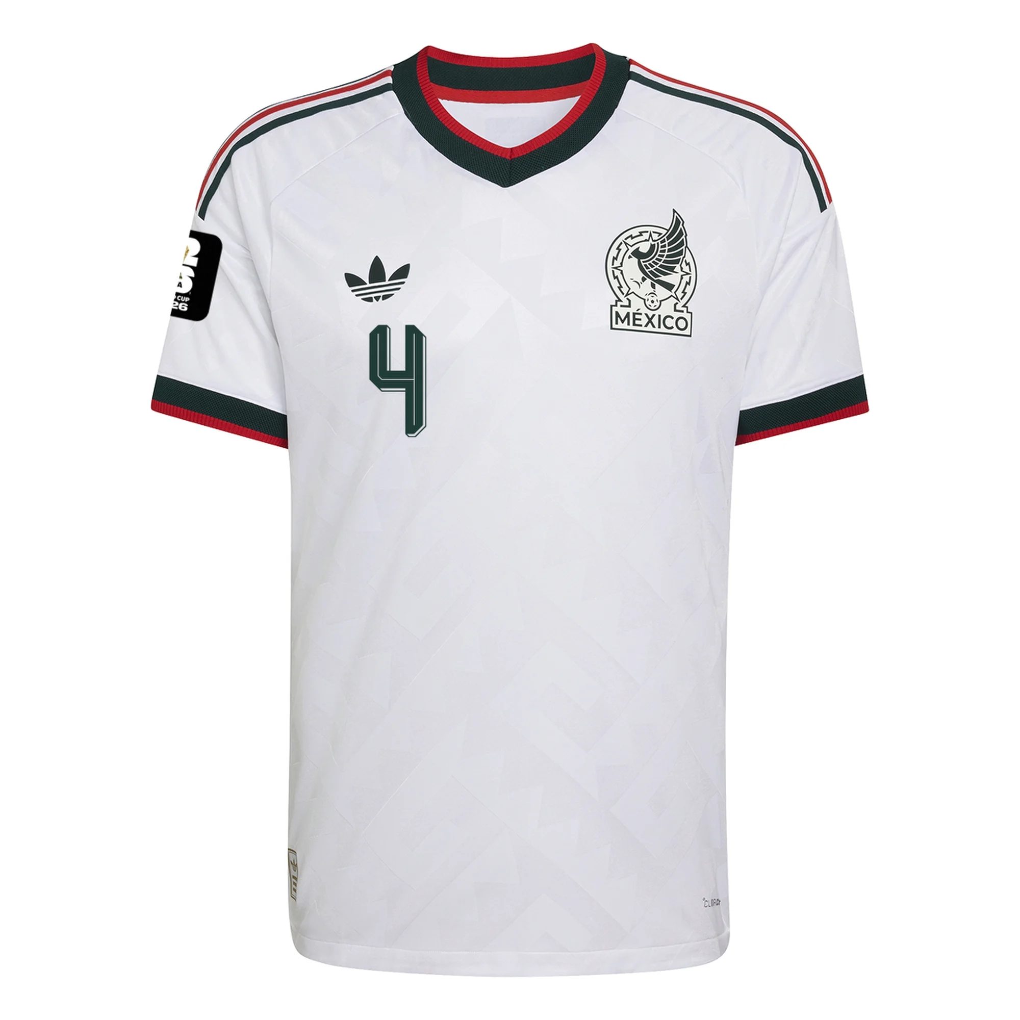 Edson Alvarez Mexico 2026/27 Adidas Authentic Away Jersey — view 2