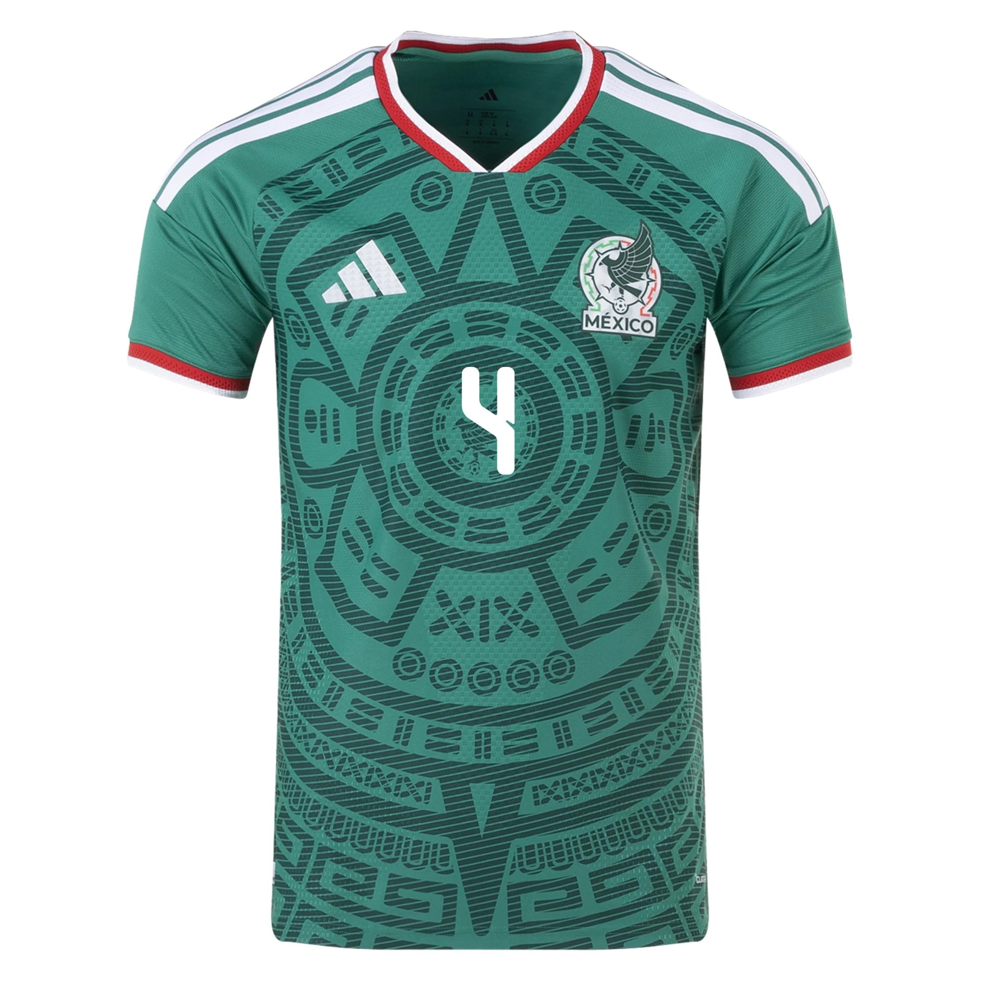 Edson Álvarez Mexico 26/27 Authentic Home Jersey — view 2