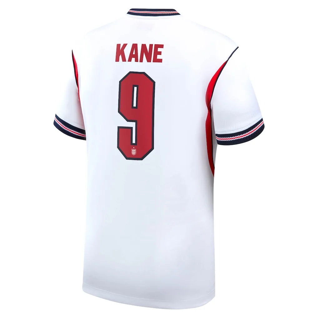 England Home Stadium Shirt 2026 with Kane 9 printing Soccer Football Jersey — view 3