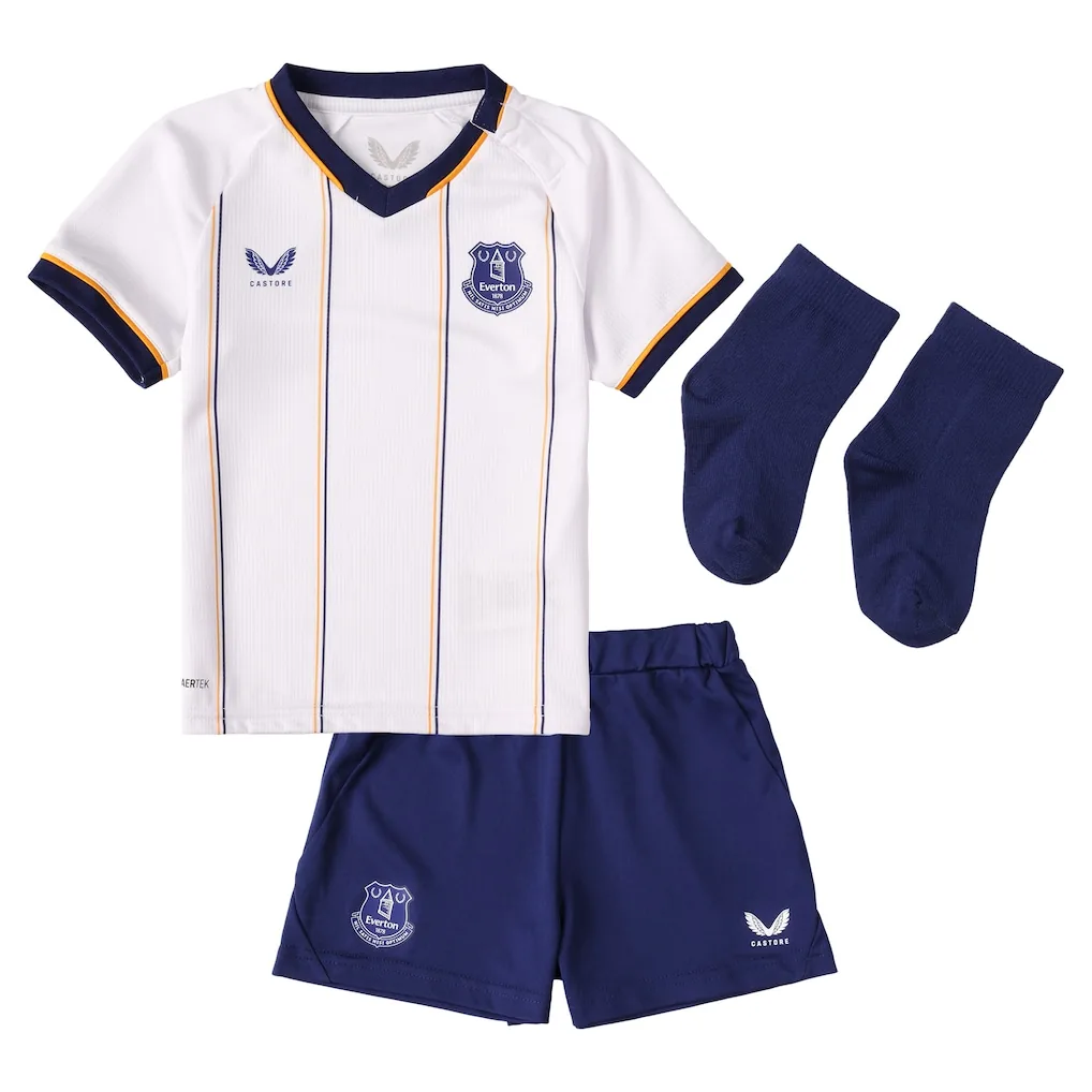 Everton Castore Away Baby Kit 2026-27